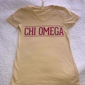 Chi Omega V Neck Shirt